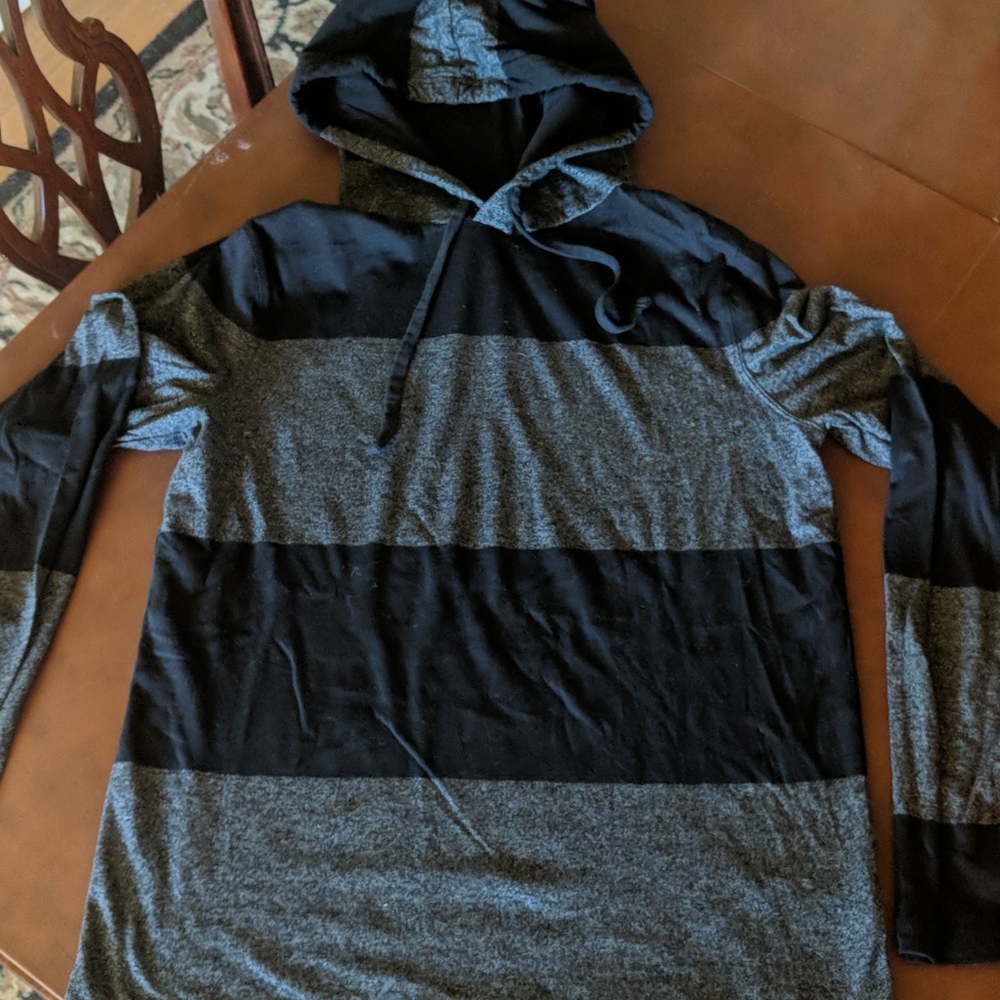 Teen long sleeve hoodie t-shirt